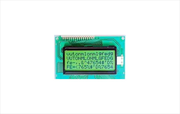 Character dot matrix LCD module