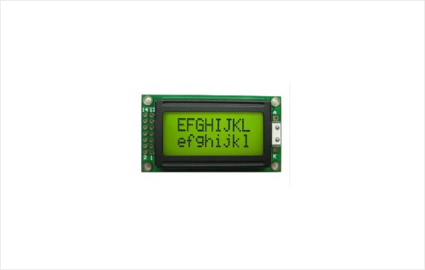 Character dot matrix LCD module